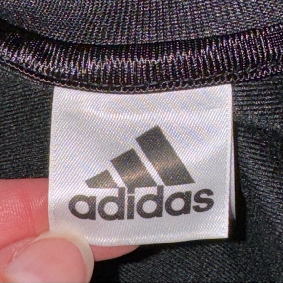 Adidas Track Jacket Three Stripes Children’s Size 14 - Picture 7 of 8